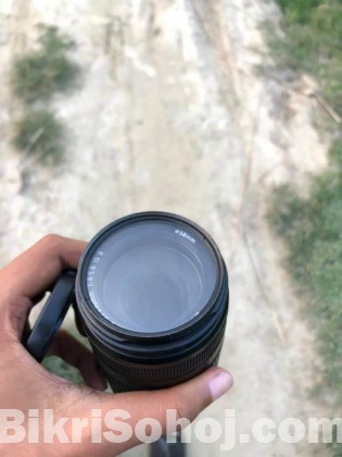 Canon 700D with zoom lens